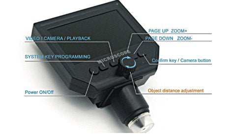 600X Digital Microscope 4.3 inch HD Screen Microscope Cameras Best Toy Store