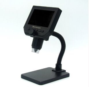 600X Digital Microscope 4.3 inch HD Screen Microscope Cameras Best Toy Store Microscope + Gooseneck Stand