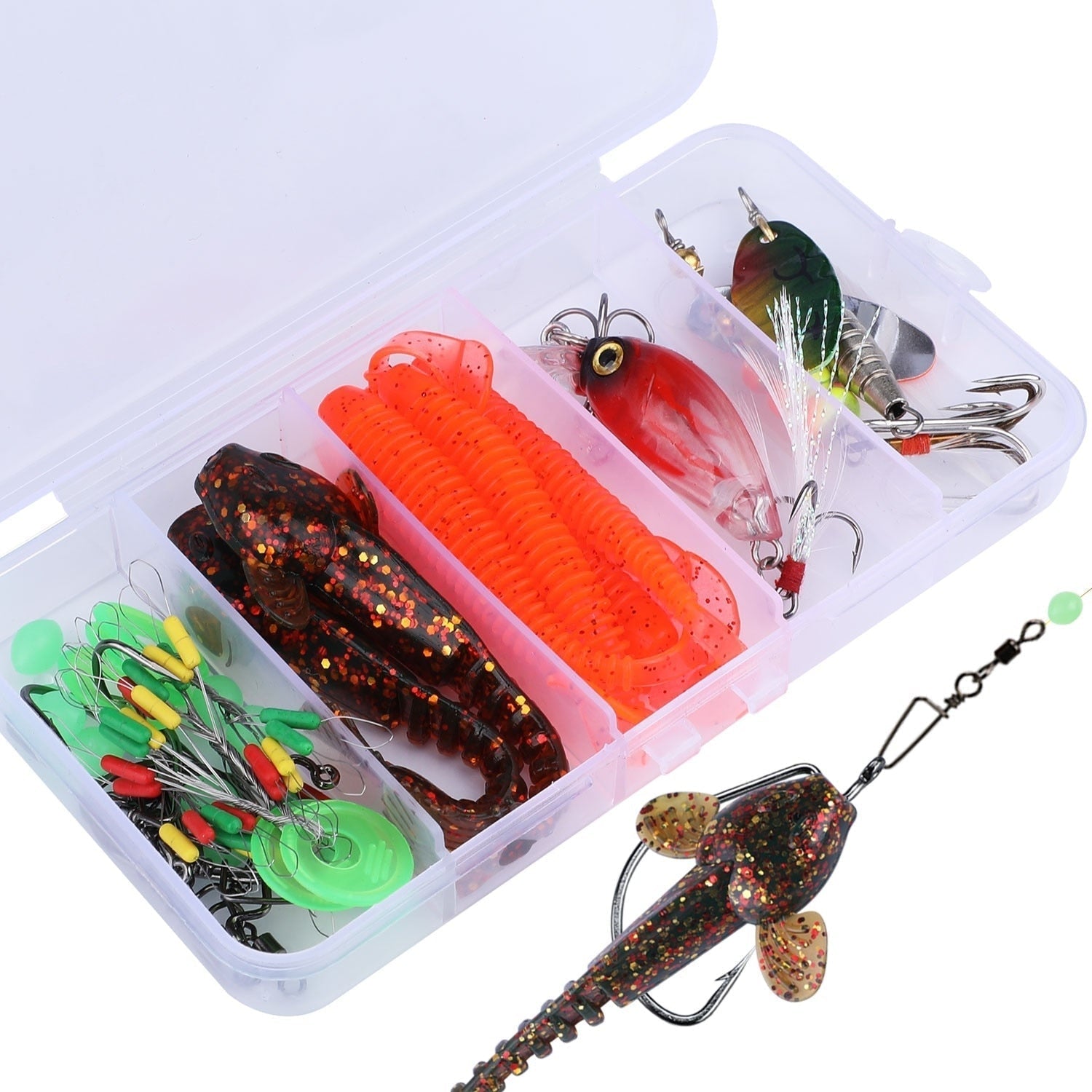 Carbon Fibre Fishing Rod and Reel Complete Starter Kit Fishing Rods Best Toy Store