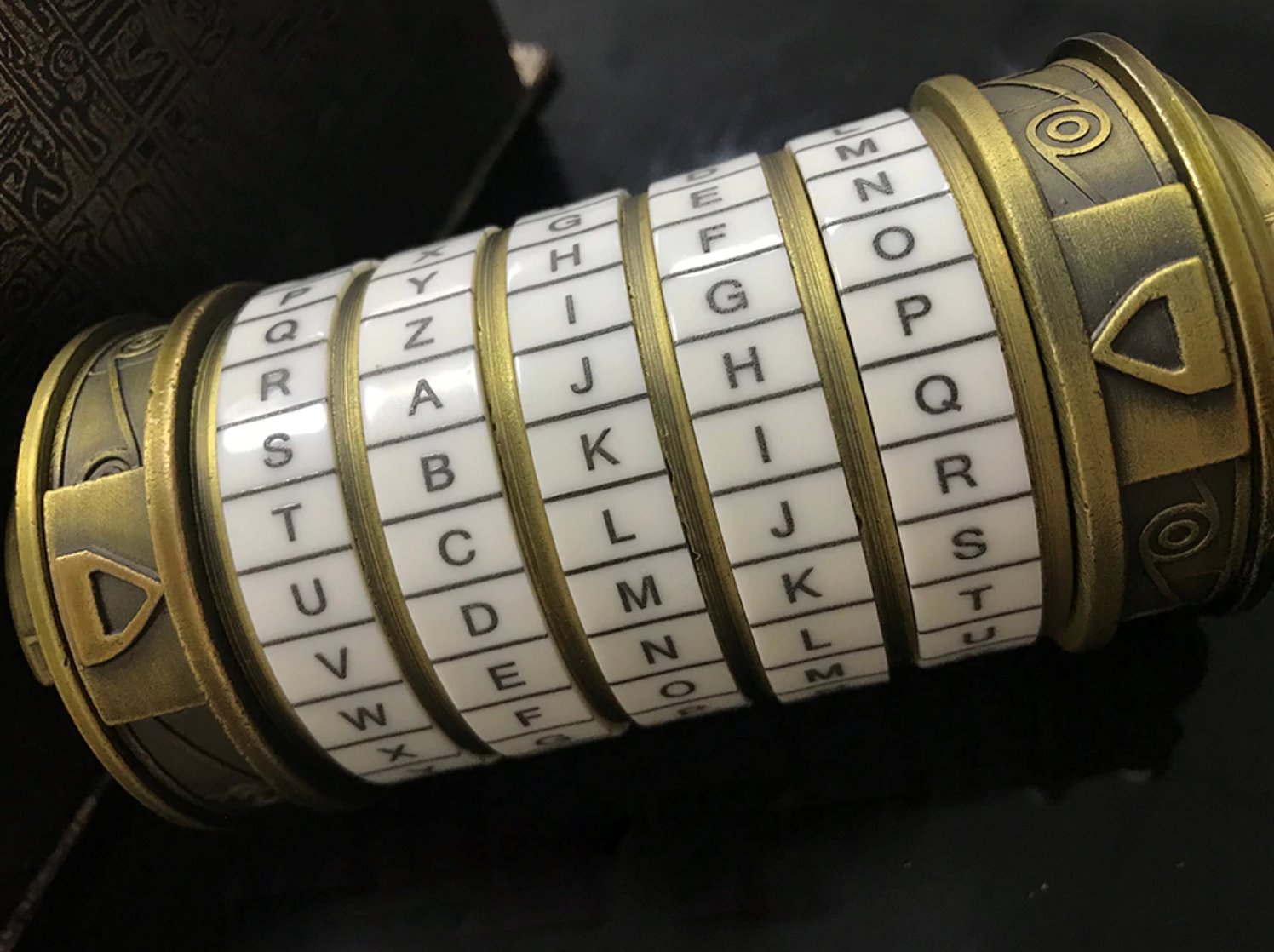 Da Vinci Code Cylinder Lock Mechanical Puzzles Best Toy Store