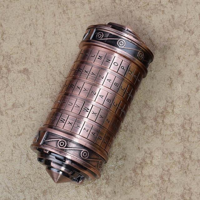 Da Vinci Code Cylinder Lock Mechanical Puzzles Best Toy Store