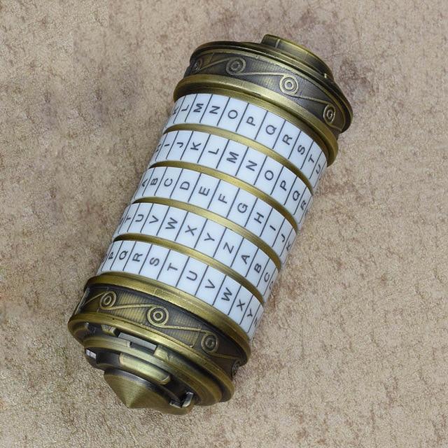 Da Vinci Code Cylinder Lock Mechanical Puzzles Best Toy Store