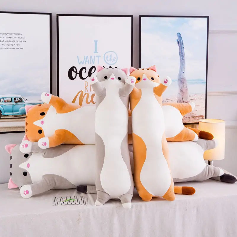 Giant Huggable Plush Cat Pillow Stuffed Animals Best Toy Store!