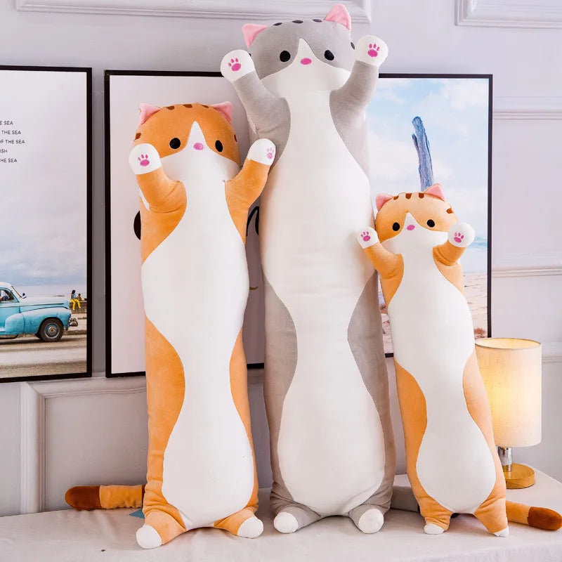 Giant Huggable Plush Cat Pillow Stuffed Animals Best Toy Store!