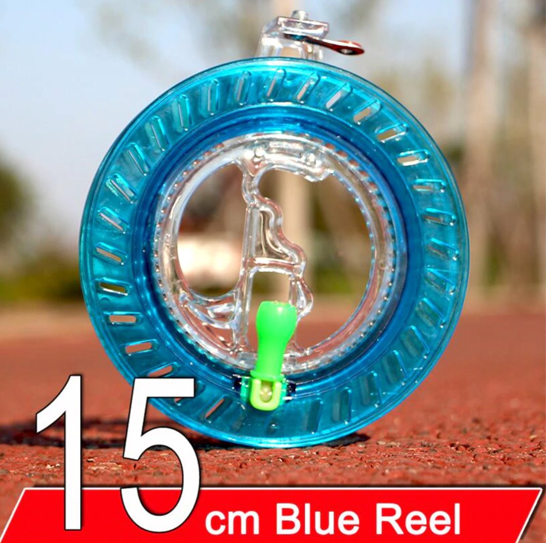Kite Hand Reel & Line Kites & Accessories Best Toy Store 15cm Blue 100m Line 