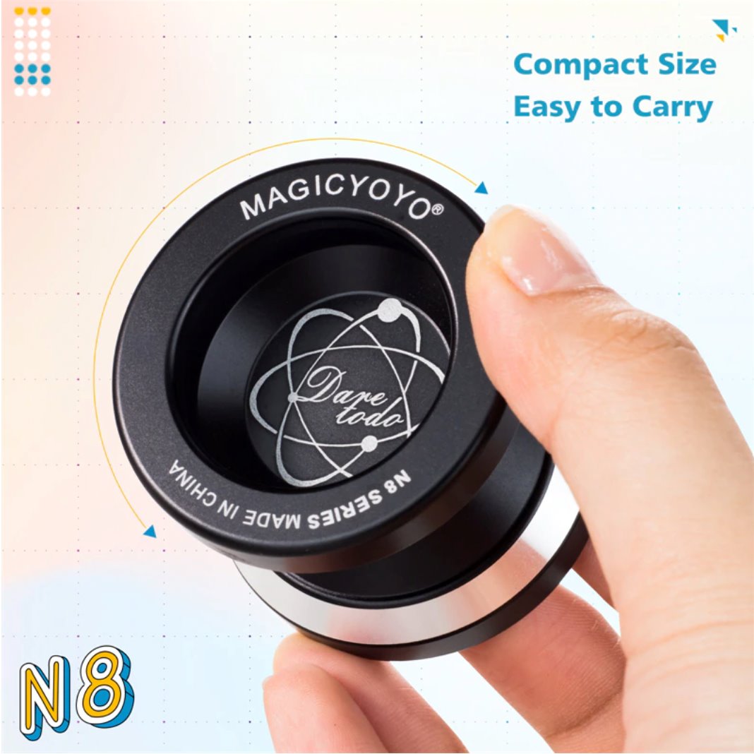 MAGICYOYO N8 Professional Unresponsive Aluminum YoYo Yoyos Best Toy Store