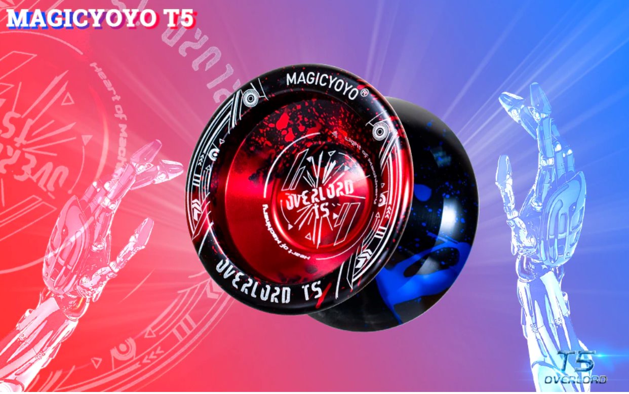 MAGICYOYO T5 OVERLORD Unresponsive Aluminium Alloy YoYo Yoyos Best Toy Store