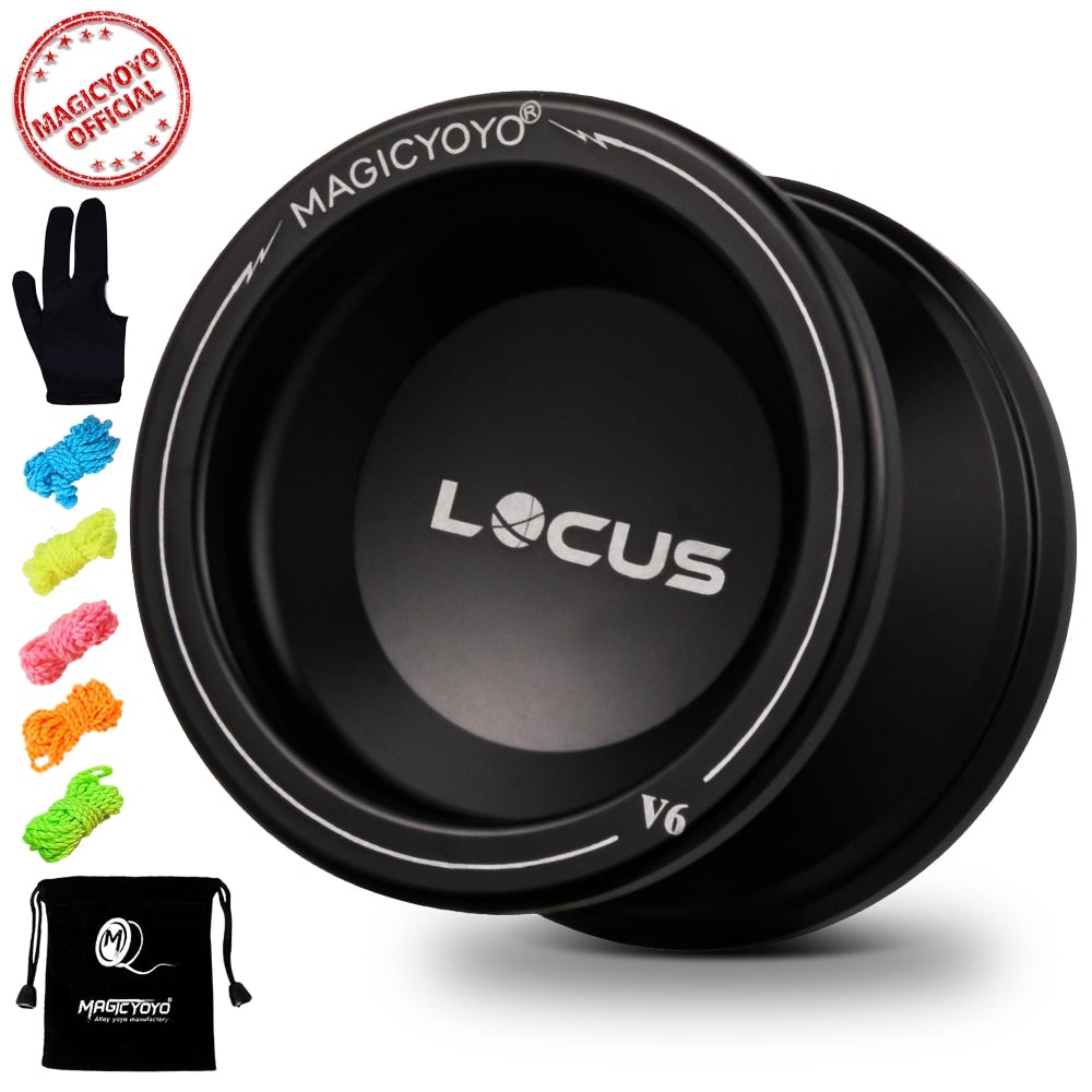 MAGICYOYO V6 LOCUS Responsive YoYo Yoyos Best Toy Store Black