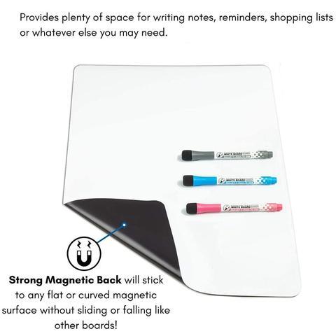 Magnetic Flexible Whiteboard for Refrigerator Dry-Erase Boards Best Toy Store