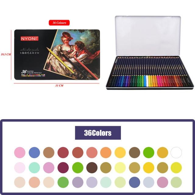 Professional Quality Coloured Pencils Art Pencils Best Toy Store 36 Colours