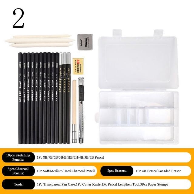 Professional Sketch Pencil Set Art Pencils Best Toy Store 2