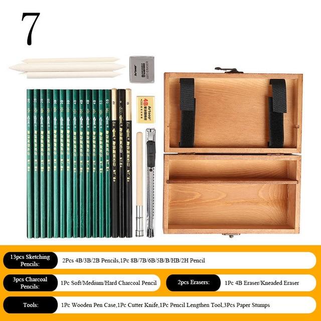 Professional Sketch Pencil Set Art Pencils Best Toy Store 7