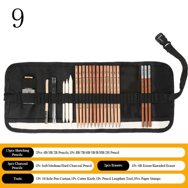 Professional Sketch Pencil Set Art Pencils Best Toy Store 9