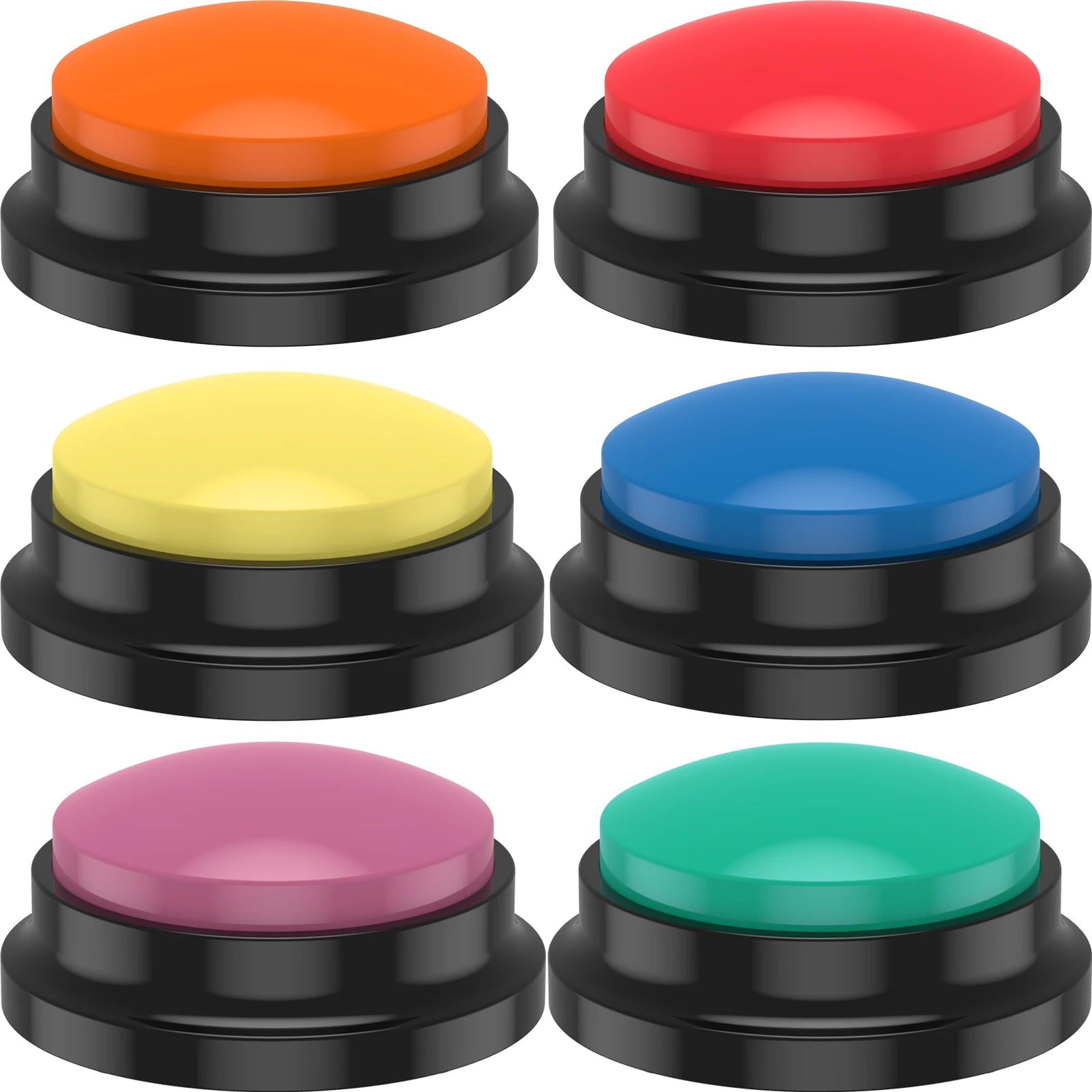 Recordable Games Answer Buttons Board Games Best Toy Store 6 Pieces