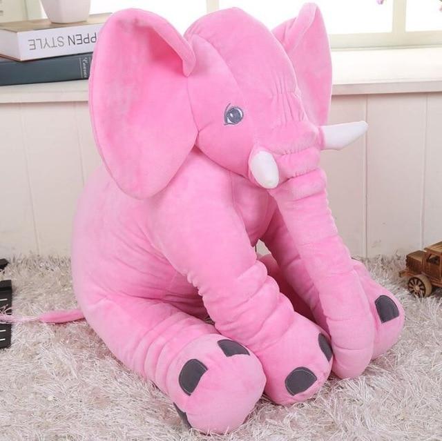 Stuffed Plush Soft Elephant Pillow Stuffed Animals Best Toy Store Light Pink 40cm