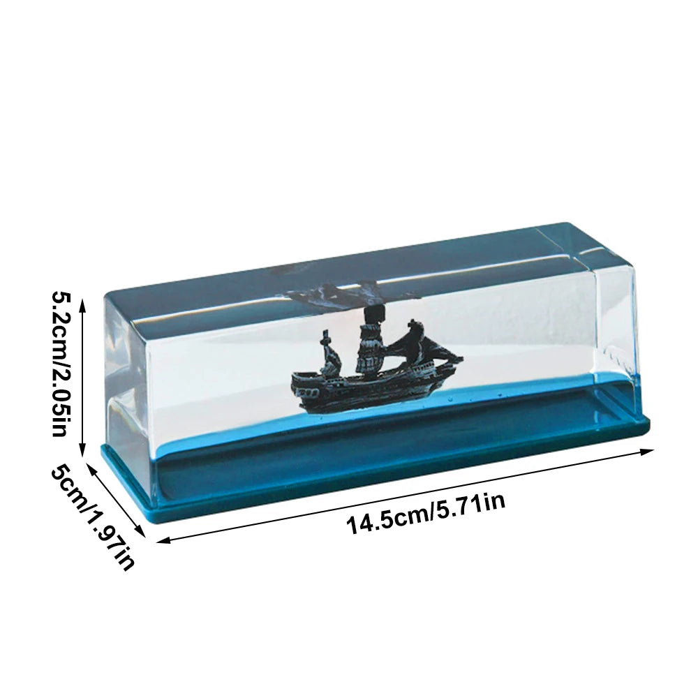 Titanic & Black Pearl Ship In Fluid Box Activity Toys Best Toy Store Black Pearl 