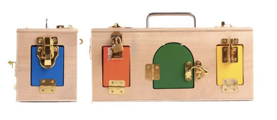 Ultimate 9 Latch and Lock Wooden Box Toy Tools Best Toy Store
