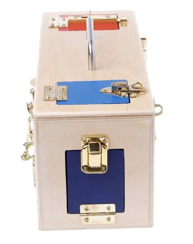 Ultimate 9 Latch and Lock Wooden Box Toy Tools Best Toy Store