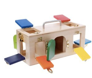 Ultimate 9 Latch and Lock Wooden Box Toy Tools Best Toy Store