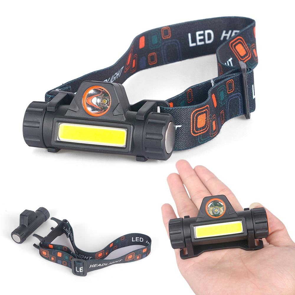 Waterproof Rechargeable Dual LED Head Torch Torches & Headlamps Best Toy Store