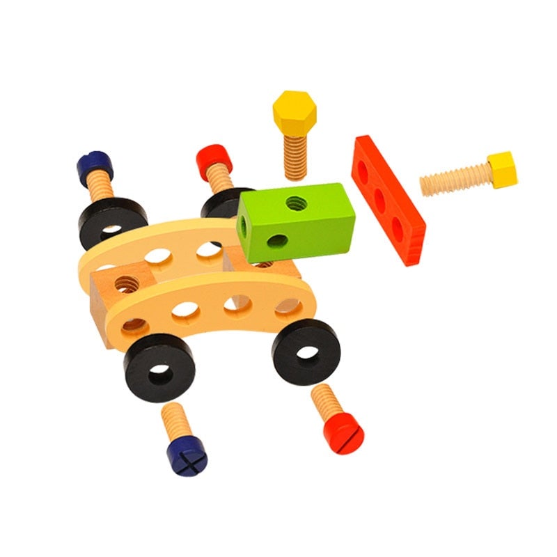 Wooden Tool Box Set Tool Toys Best Toy Store