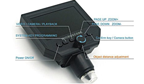 600X Digital Microscope 4.3 inch HD Screen Microscope Cameras Best Toy Store 