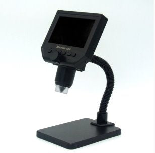 600X Digital Microscope 4.3 inch HD Screen Microscope Cameras Best Toy Store Microscope + Gooseneck Stand 
