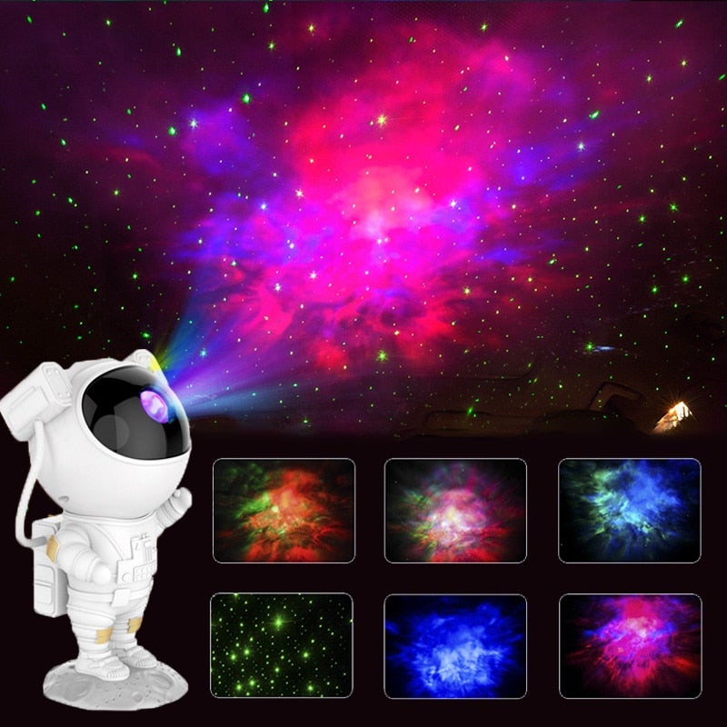 Astronaut Starry Sky Projector Night Lights &amp; Ambient Lighting Best Toy Store 