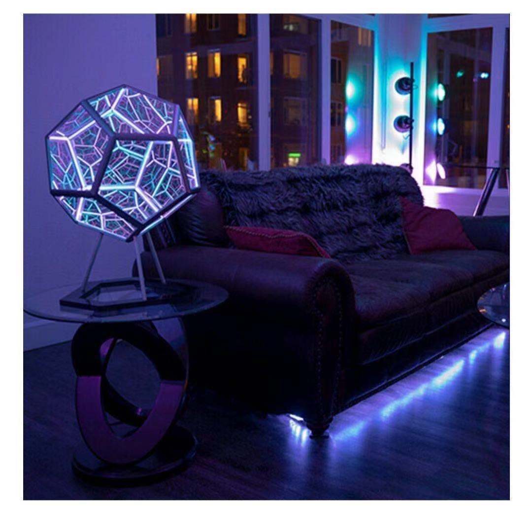 Dodecahedron Acrylic Art Light Night Lights &amp; Ambient Lighting Best Toy Store! 