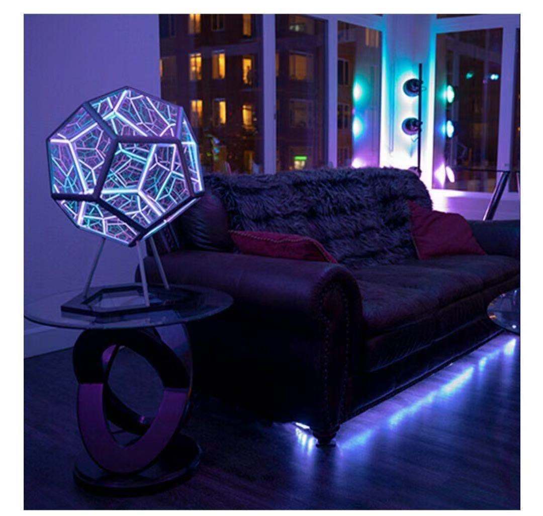 Dodecahedron Acrylic Art Light Night Lights & Ambient Lighting Best Toy Store! 