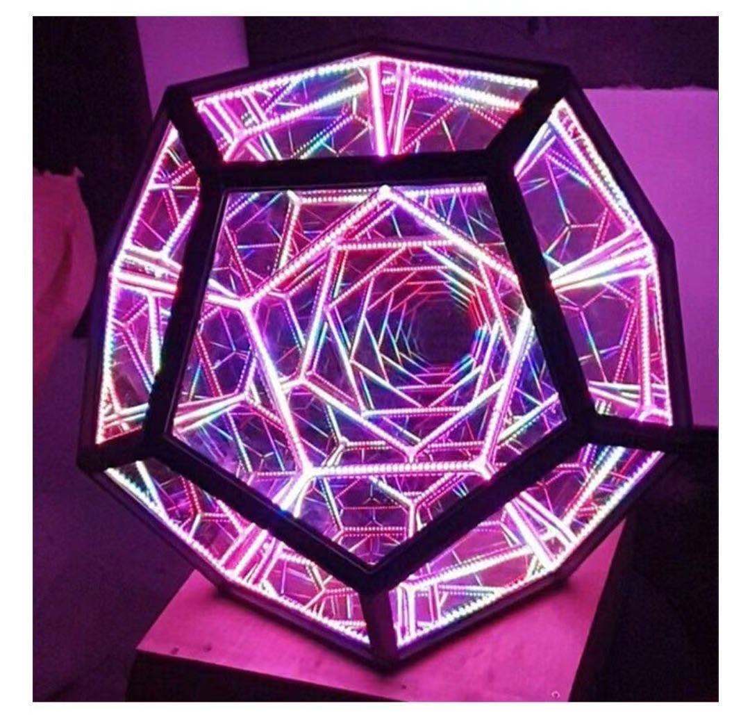 Dodecahedron Acrylic Art Light Night Lights &amp; Ambient Lighting Best Toy Store! 