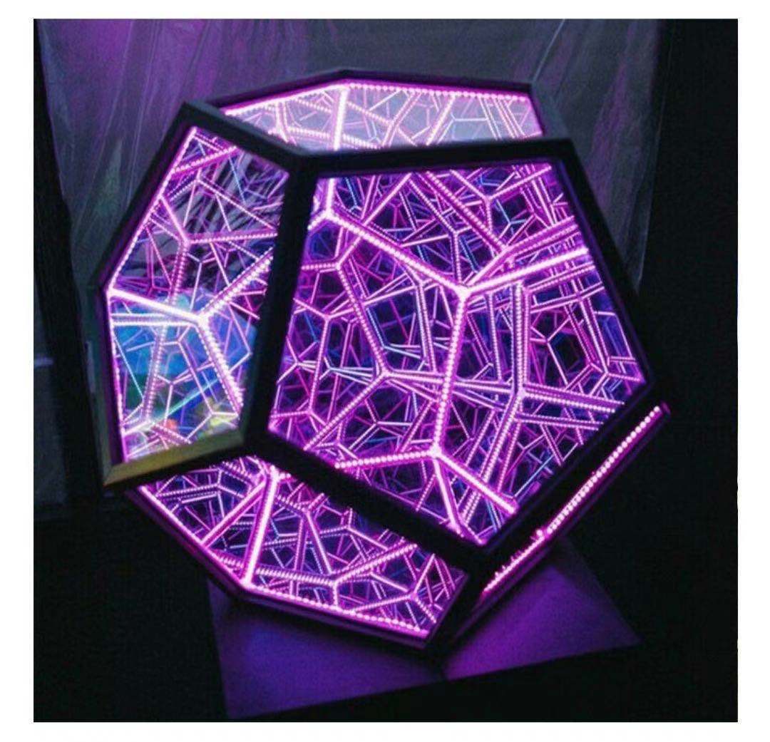 Dodecahedron Acrylic Art Light Night Lights &amp; Ambient Lighting Best Toy Store! 
