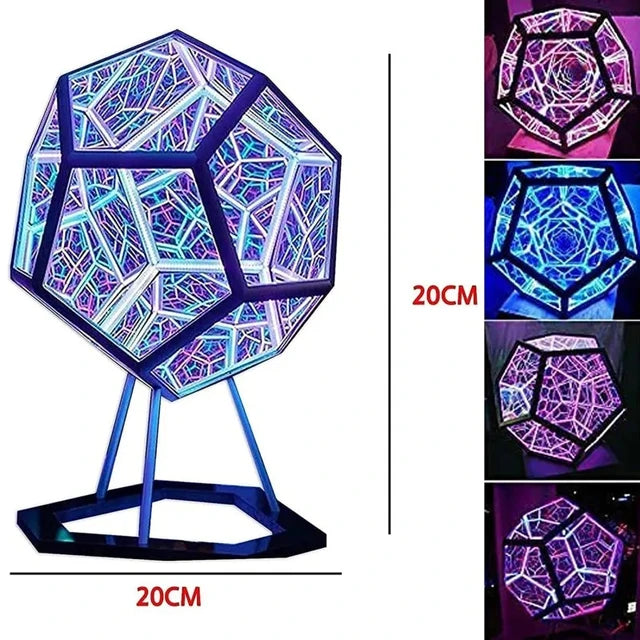 Dodecahedron Acrylic Art Light Night Lights &amp; Ambient Lighting Best Toy Store! 