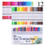 Dual Tip Non-Toxic Marker Pens Markers & Highlighters Best Toy Store 48 Colours White 