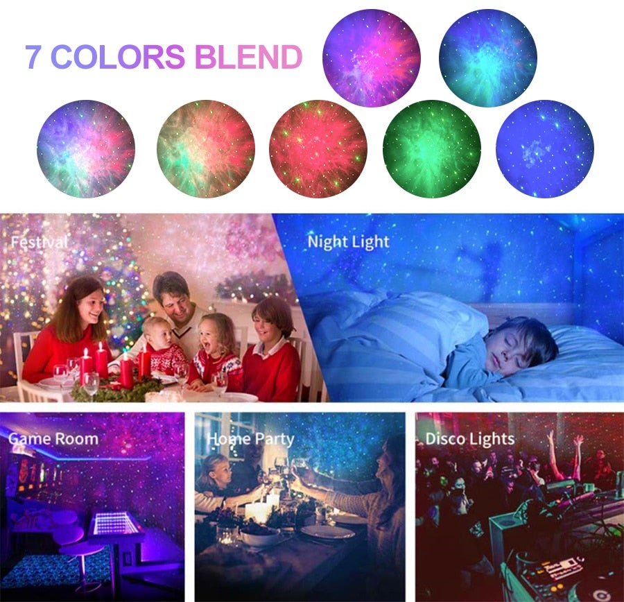 Starry sky deals night light projector