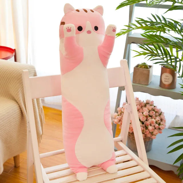 Giant Huggable Plush Cat Pillow Stuffed Animals Best Toy Store! 