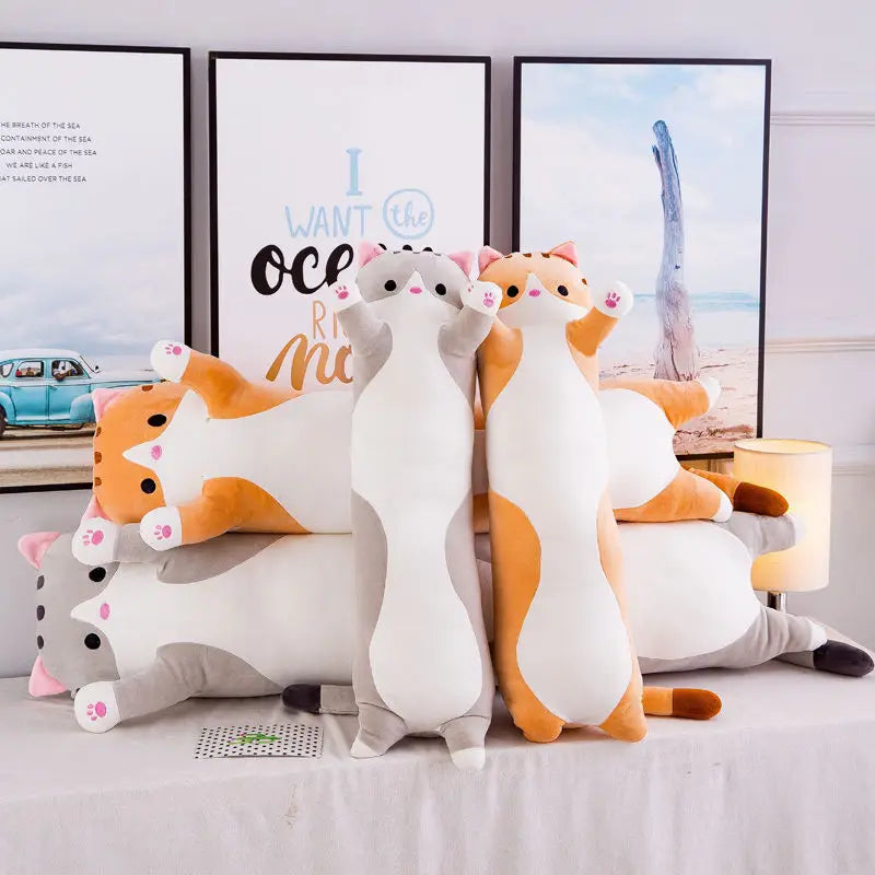 Giant Huggable Plush Cat Pillow Stuffed Animals Best Toy Store! 