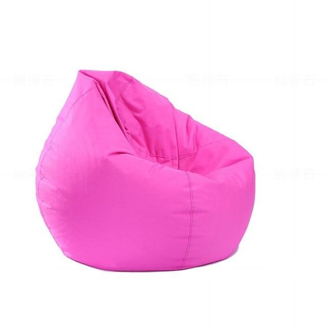 Kids Colourful Waterproof Bean Bag Bean Bag Chairs Best Toy Store Hot Pink 
