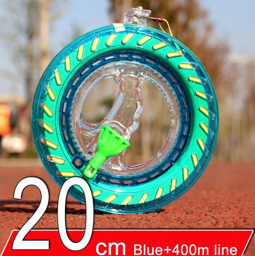 Kite Hand Reel & Line Kites & Accessories Best Toy Store 20cm Blue 400m Line 