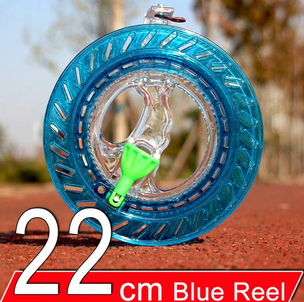 Kite Hand Reel & Line Kites & Accessories Best Toy Store 22cm Blue Reel 