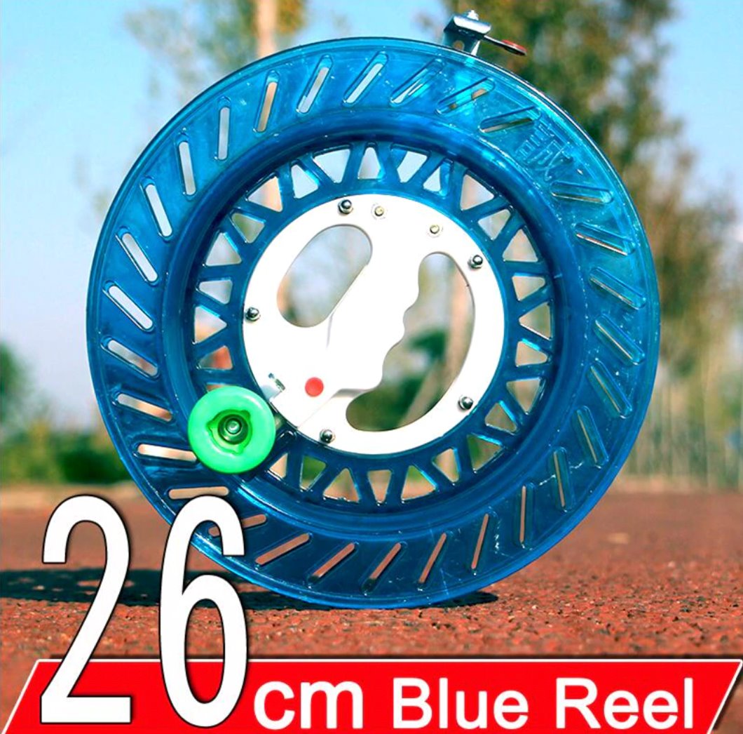 Kite Hand Reel & Line Kites & Accessories Best Toy Store 26cm Blue Reel 