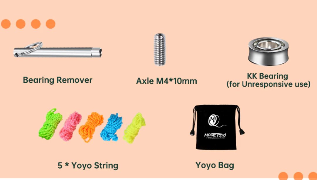 MAGICYOYO D4 UFO Responsive Yoyo Yoyos Best Toy Store 