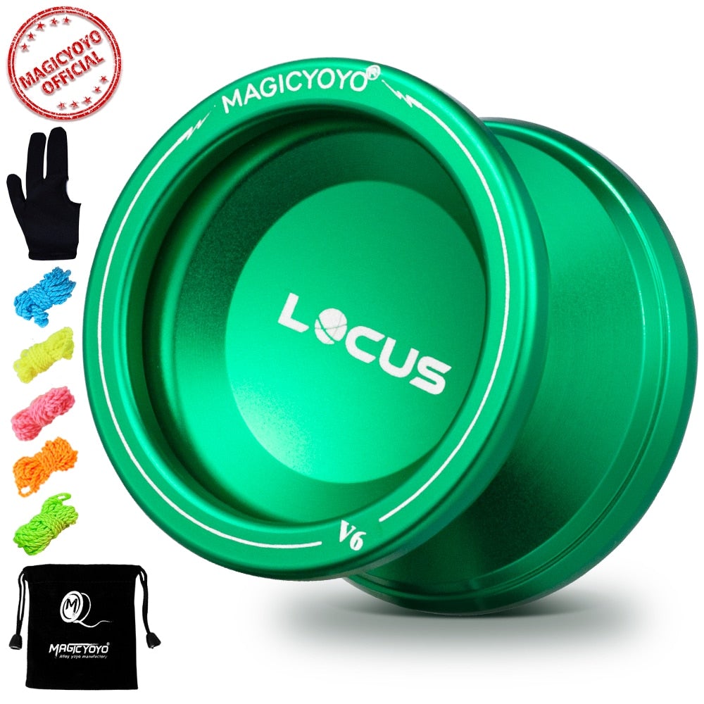 MAGICYOYO V6 LOCUS Responsive YoYo Yoyos Best Toy Store Green 
