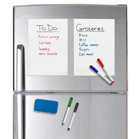 Magnetic Flexible Whiteboard for Refrigerator Dry-Erase Boards Best Toy Store 