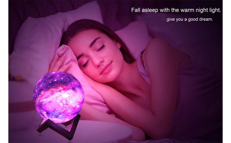 Usb moon online lamp