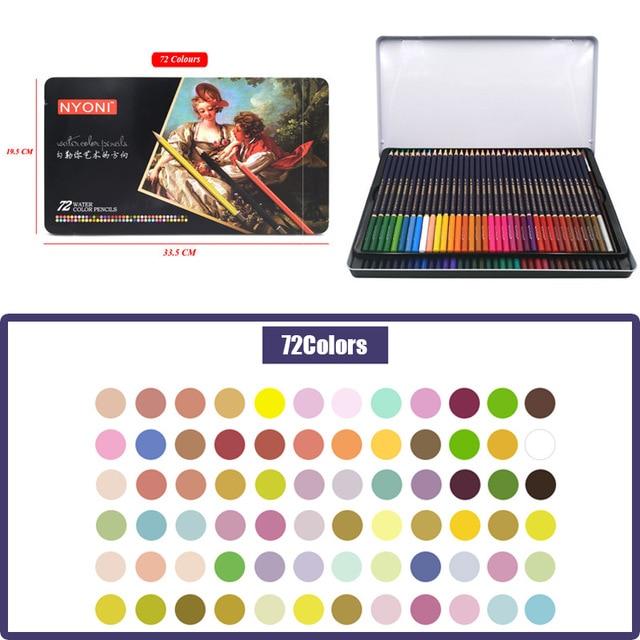 Professional Quality Coloured Pencils Art Pencils Best Toy Store 72 Colours 