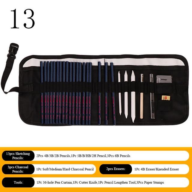 Professional Sketch Pencil Set Art Pencils Best Toy Store 13 