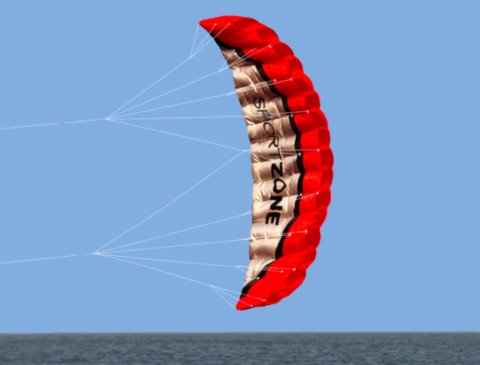 Quality 2.5m Dual Line Parafoil Kite 4 Colours! Kites Best Toy Store 