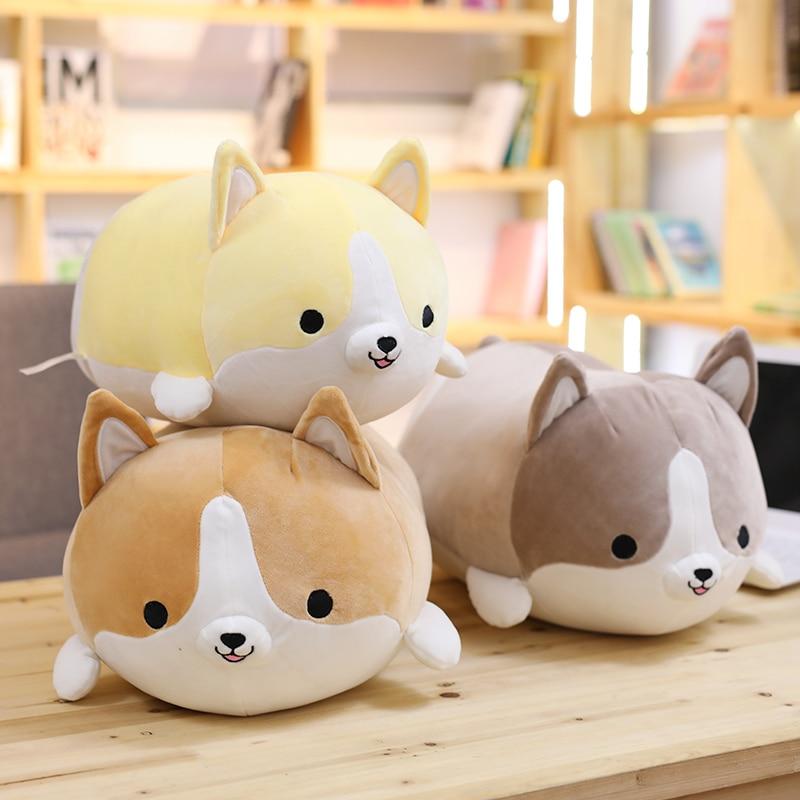 Squishy Corgi Plush Pillow 3 Colours! Stuffed Animals Best Toy Store 