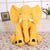 Stuffed Plush Soft Elephant Pillow Stuffed Animals Best Toy Store Yellow 40cm 